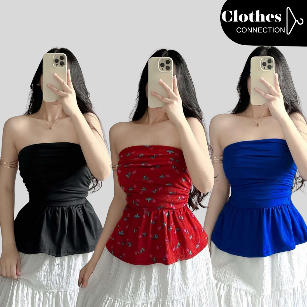 Classy Full-Length Tube Top for Women – Basic Wardrobe Essential ...