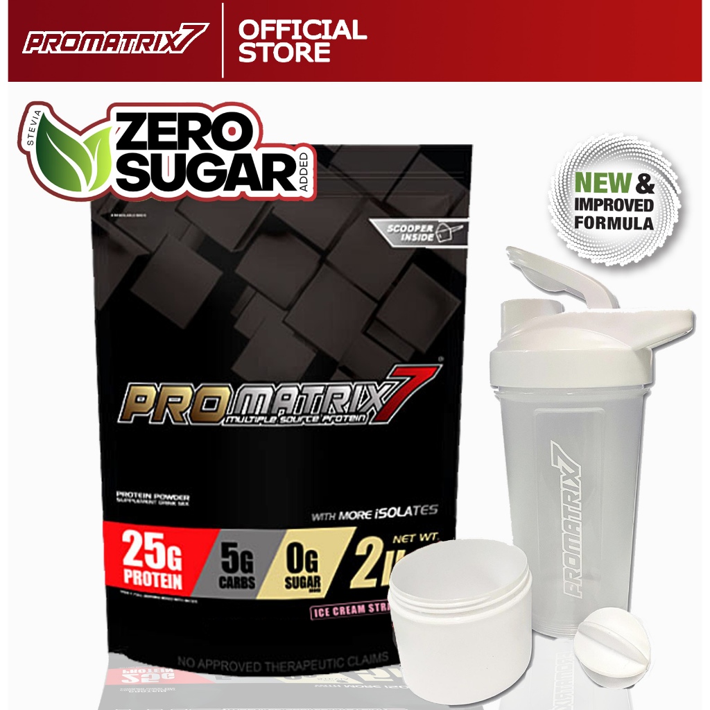 Promatrix7 25g Protein !!! 65servings 5lbs, 2lbs 26servings Chocolate ...