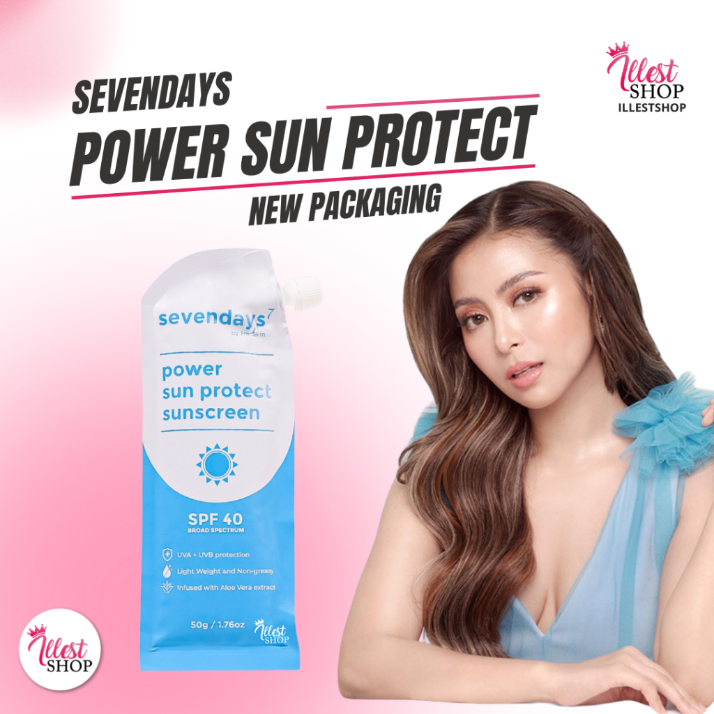Sevendays by Herskin Power Sun Protect Sunscreen with Spf 40 | 50g ...
