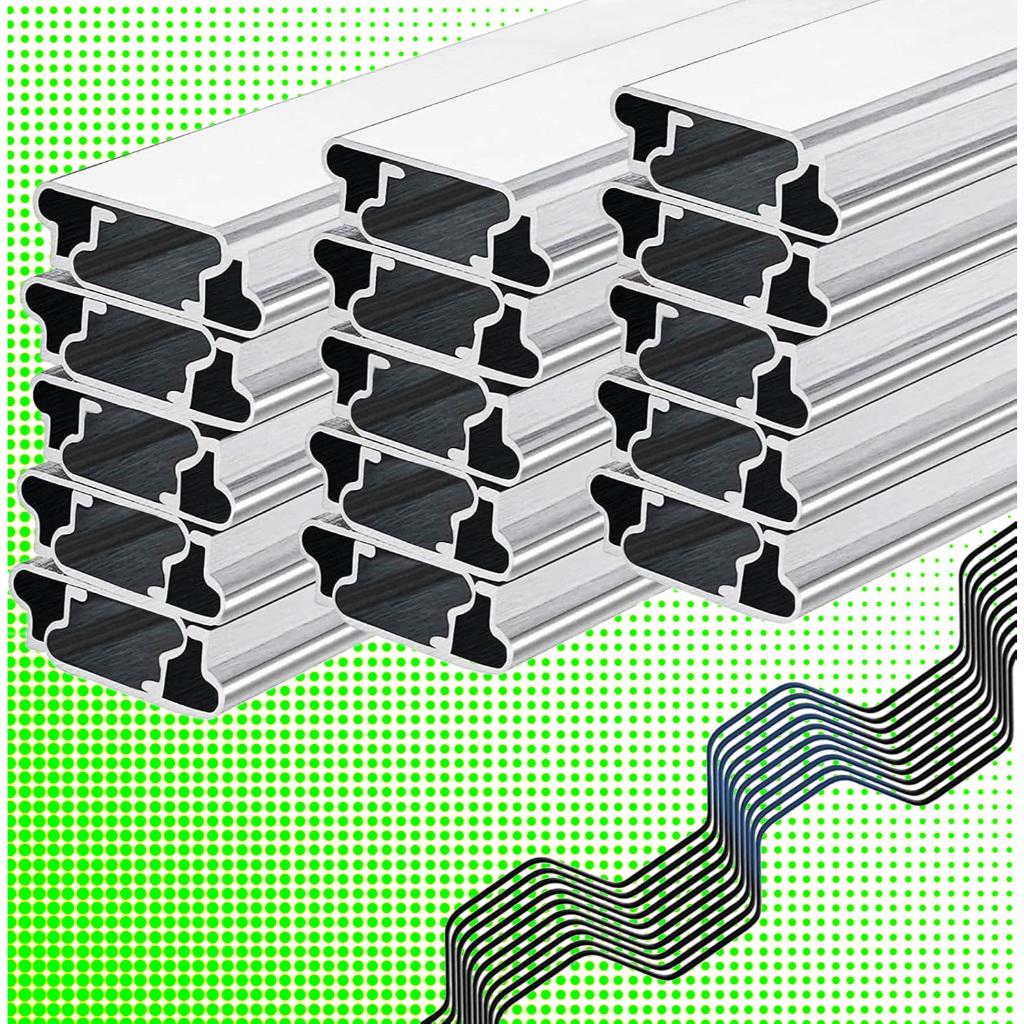 1m Aluminum Lock Channel with Wiggle Wire SET for Greenhouse | Shopee ...