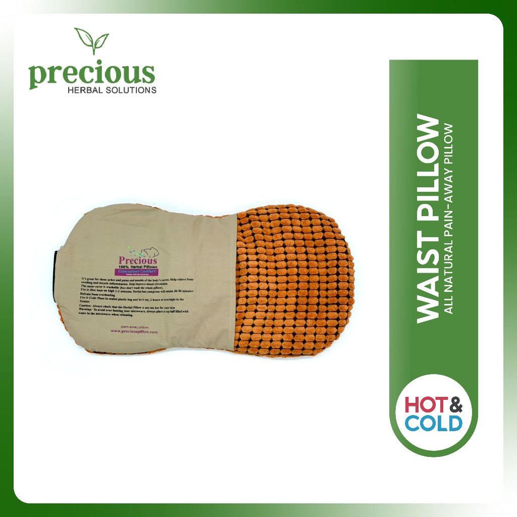 Precious Herbal Pillow Hot Compress Bag Cold Compress Waist Pad Natural ...