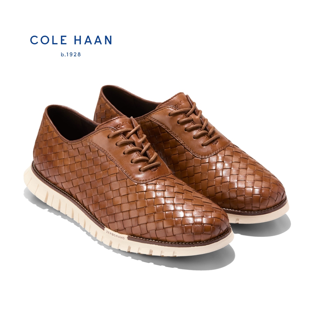 Cole Haan C40495 Men's ZERØGRAND Remastered Woven Oxford Shoes | Shopee ...