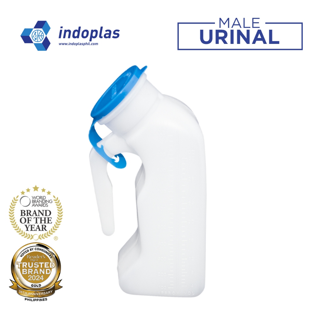 Indoplas Male Urinal 1000ml - 1's | Shopee Philippines