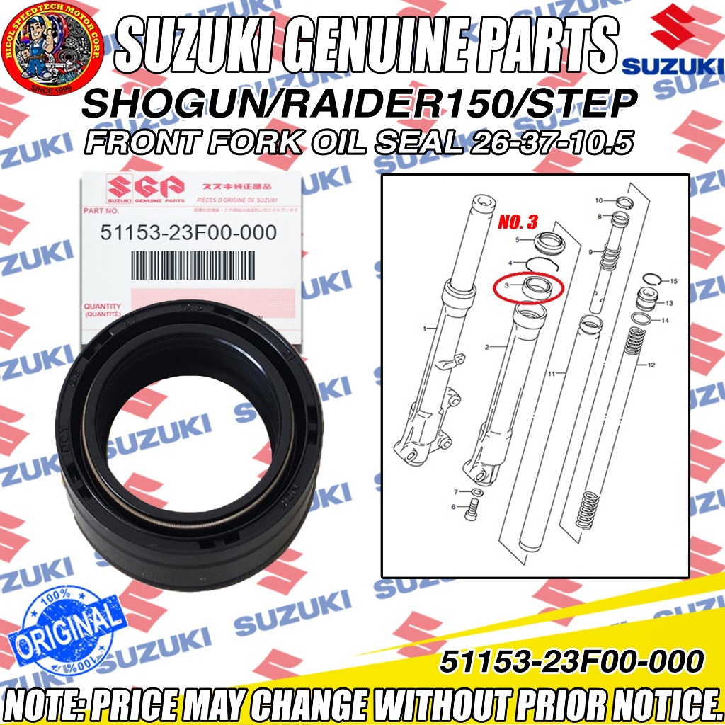 Suzuki OEM 25231-24F20 HAYABUSA GSX1300R Gear Shift Fork No.3