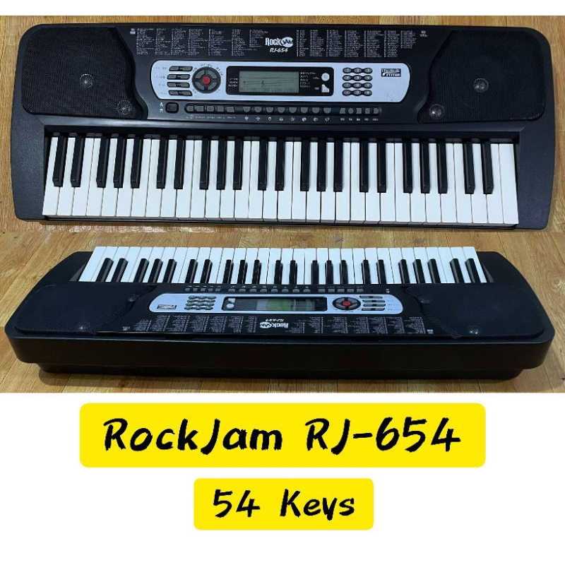 Rock Jam RJ-654 (54 Keys) Japan Surplus Keyboard Piano | Shopee