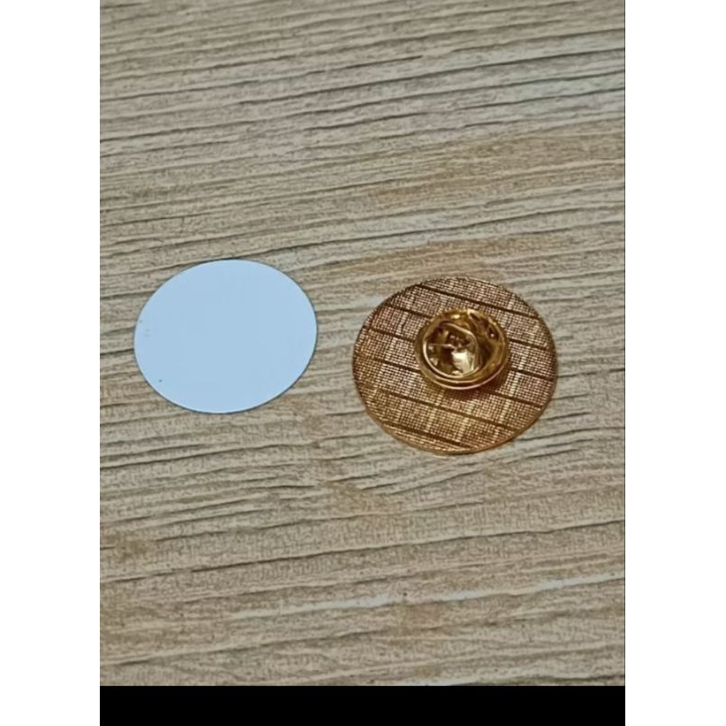 plain brooch pin for DIY SUBLIMATION 25mm | Shopee Philippines