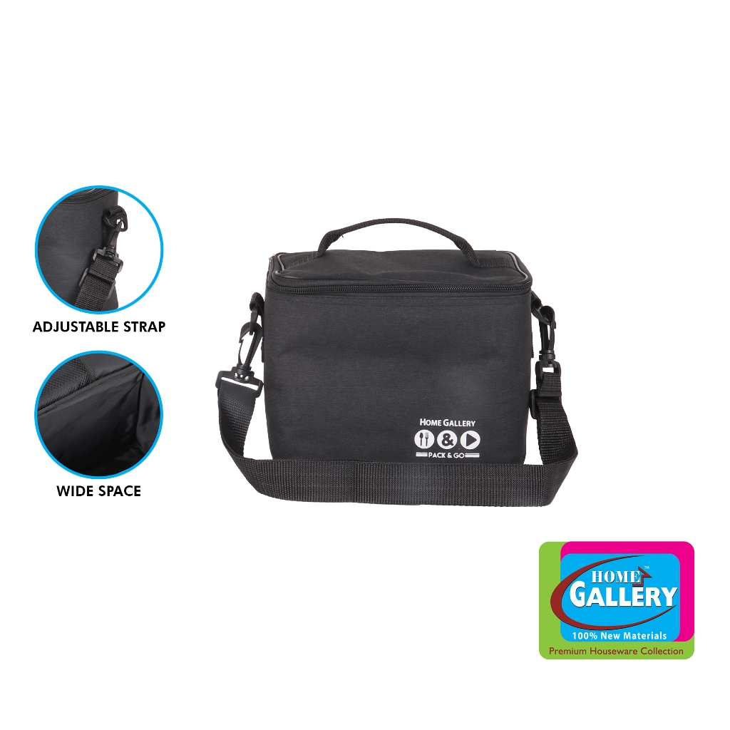 Home Gallery Pack Go Lunch Bag Large (Bag Only) Durable Lightweight  Expandable Shoulder Strap