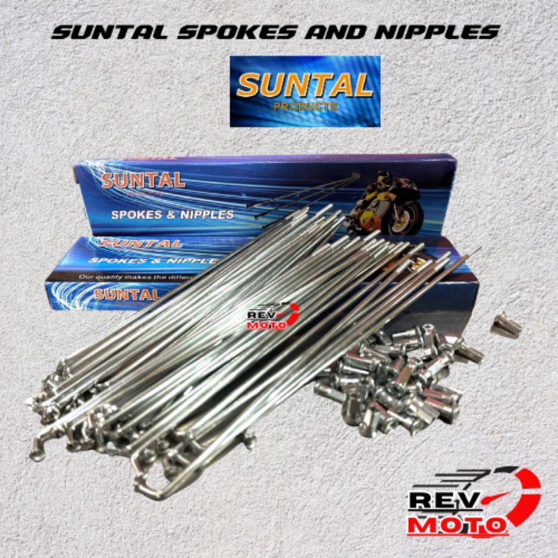 SUNTAL SPOKES AND NIPPLES 10G | Shopee Philippines