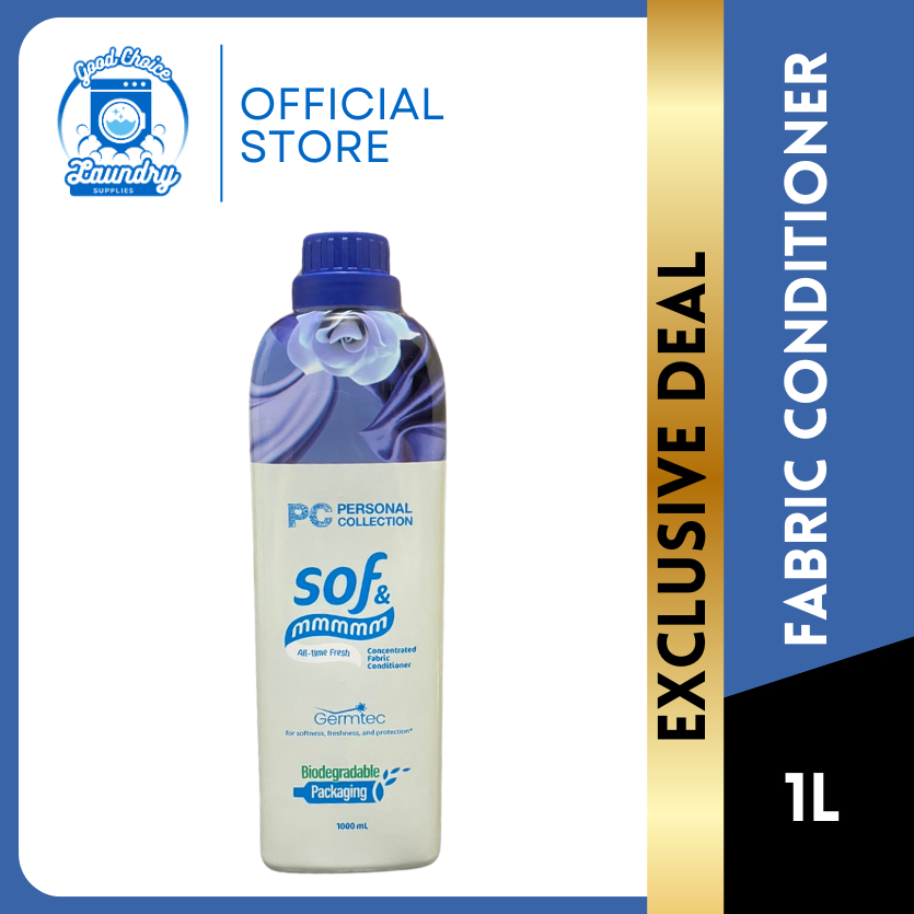 PC Sof & Mmmmm ALL TIME FRESH Concentrated Fabric Conditioner 1000mL ...