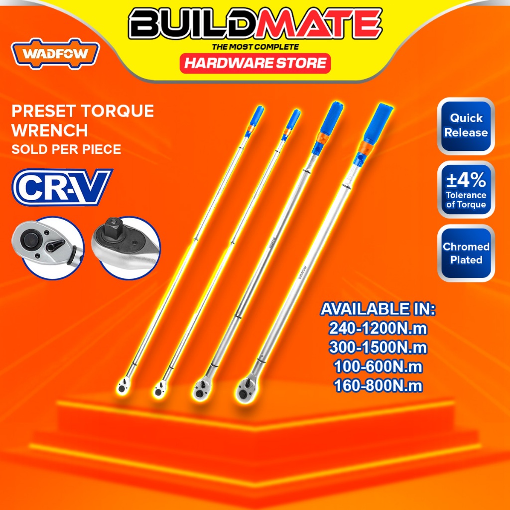 BUILDMATE Wadfow Preset Torque Wrench 1