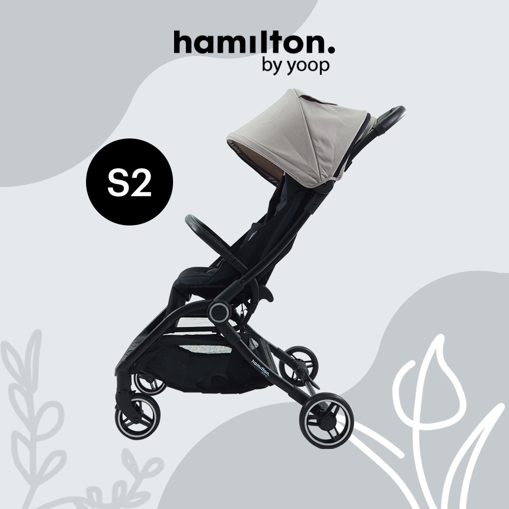 Hamilton S2 MagicFold Compact Stroller for Newborn up to 22kg | Shopee ...