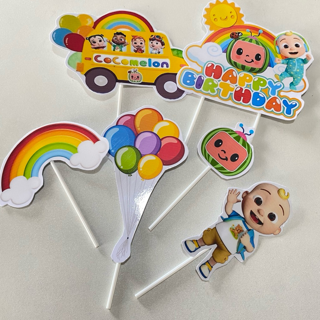 Cake topper Cocomelon Design | Shopee Philippines