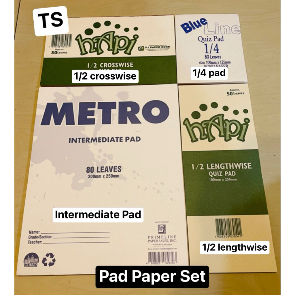 ADVANCE/MICA/EASY WRITE/METRO PAD PAPER SET | Shopee Philippines