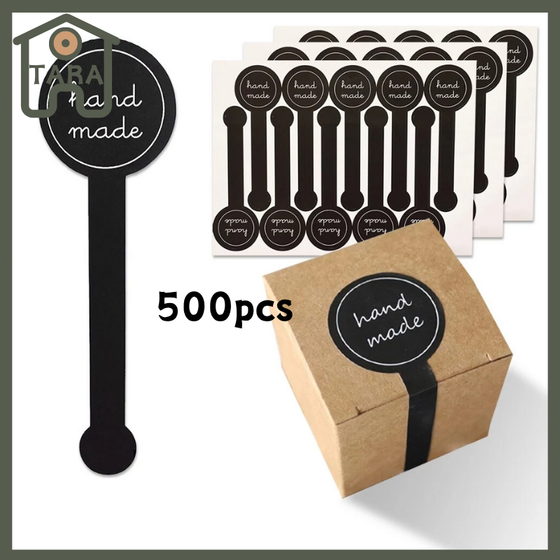500pcs Sealing Stickers Food Retail Package Seal Sticker Handmade ...