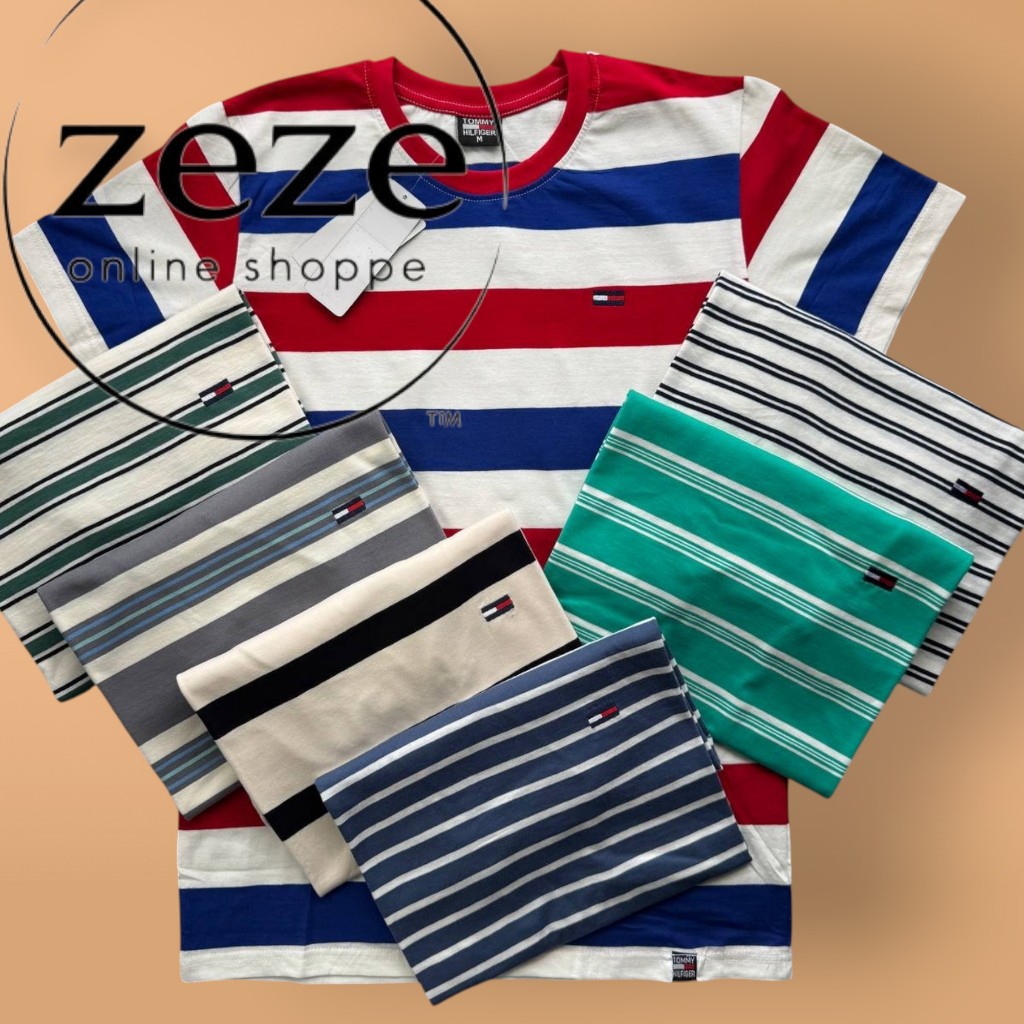 127 NEW ARRIVAL ZEZE STRIPE SMALL LOGO DESIGN FOR AND WOMEN UNISEX SIZE ...