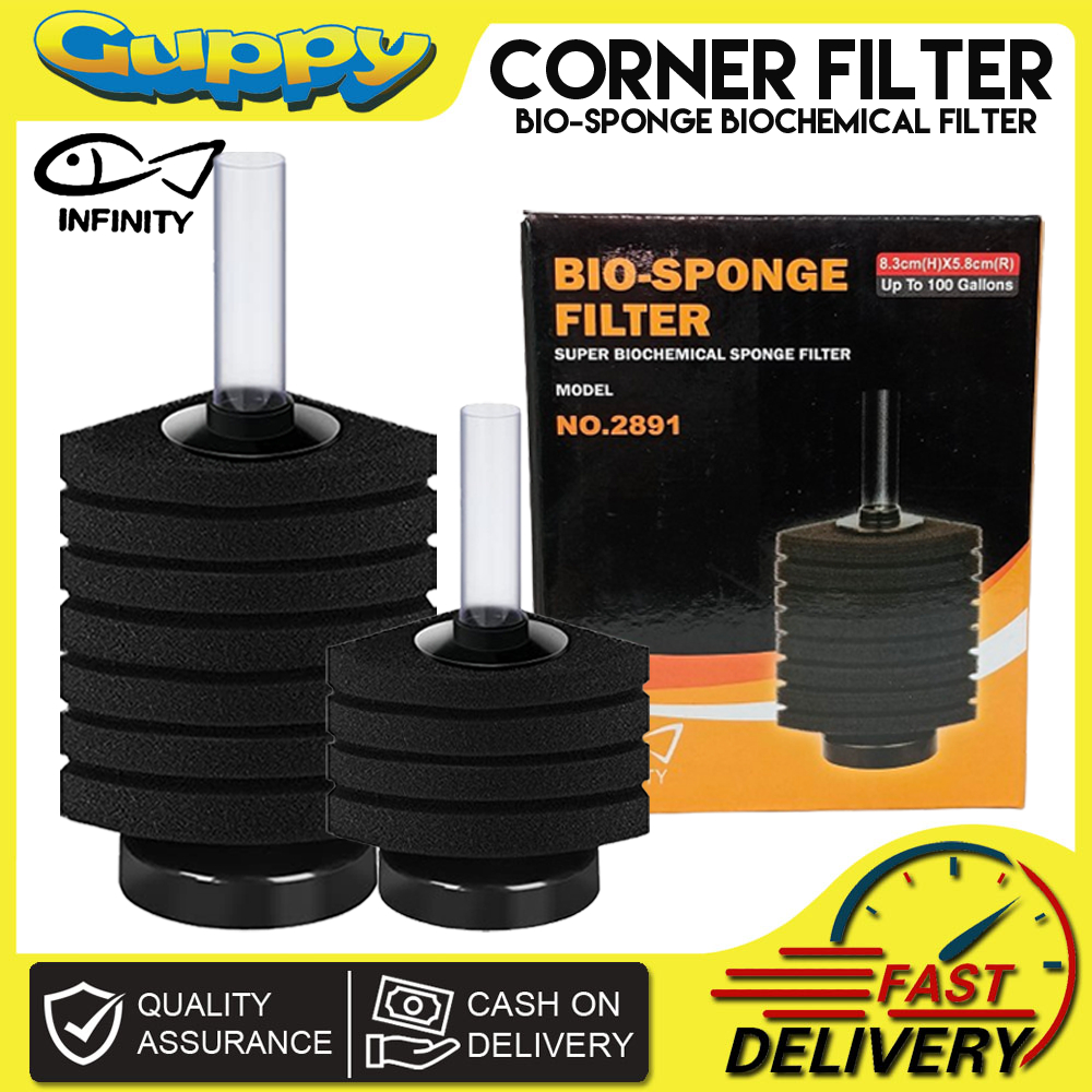Infinity XY 2890 2891 Corner Filter Bio Sponge Filter 4.5x5.8cm CORNER ...