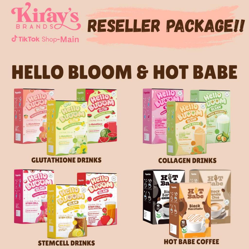 Hello Bloom & Hot Babe by Kiray Celis 12 Boxes Clarity & Wellness ...
