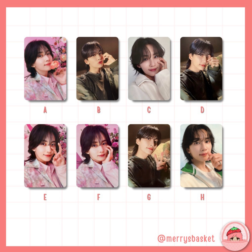 JEONGHAN ALWAYS YOURS JAPAN ALBUM PC PHOTOCARD UNOFFICIAL FANMADE