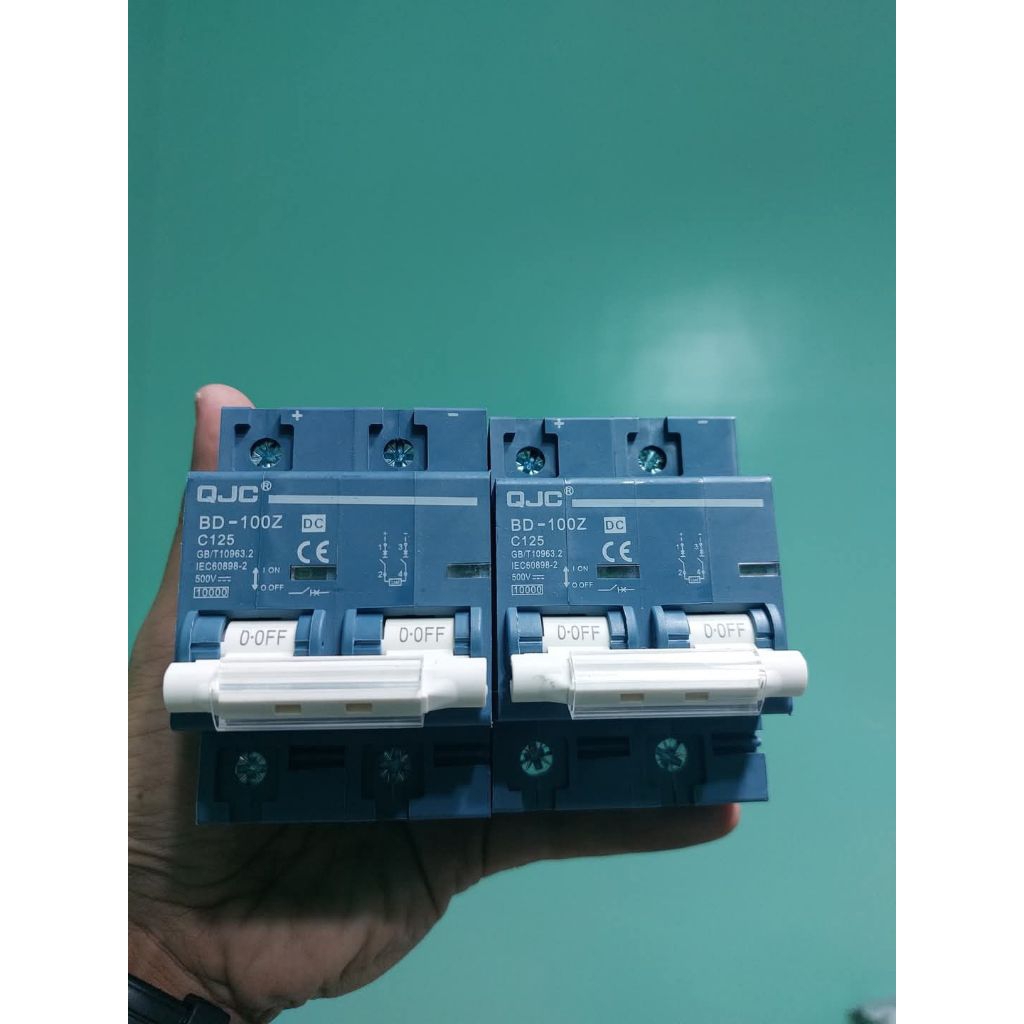 QJC DC MCB Miniature Circuit Breaker 125A Amperes | Shopee Philippines