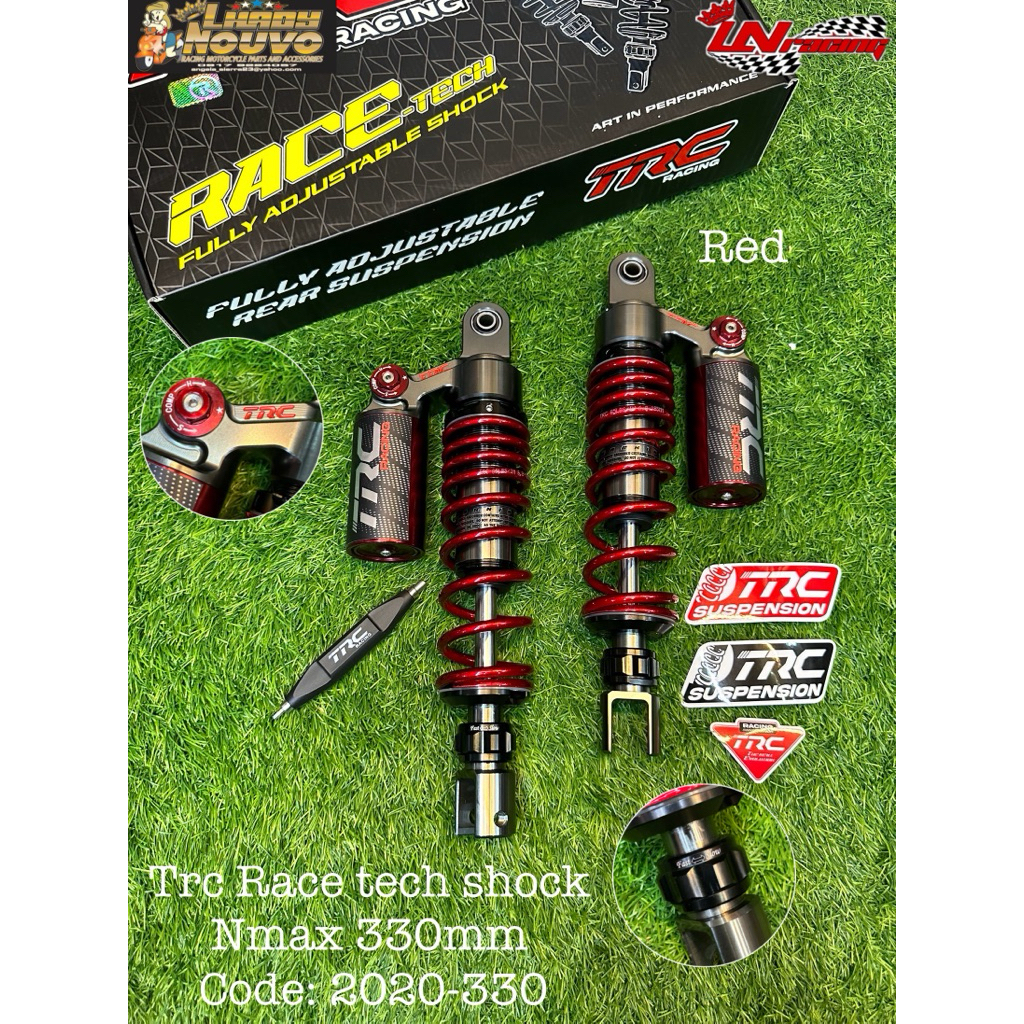 TRC Race tech rear shock for Aerox/Nmax/Xmax 305mm/330mm/350mm | Shopee ...