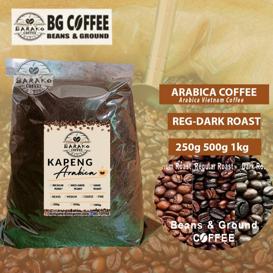 [BG]COFFEE| 1000g KAPENG ARABICA PURO-VIENTAM ARABICA Golden DARK ROAST ...