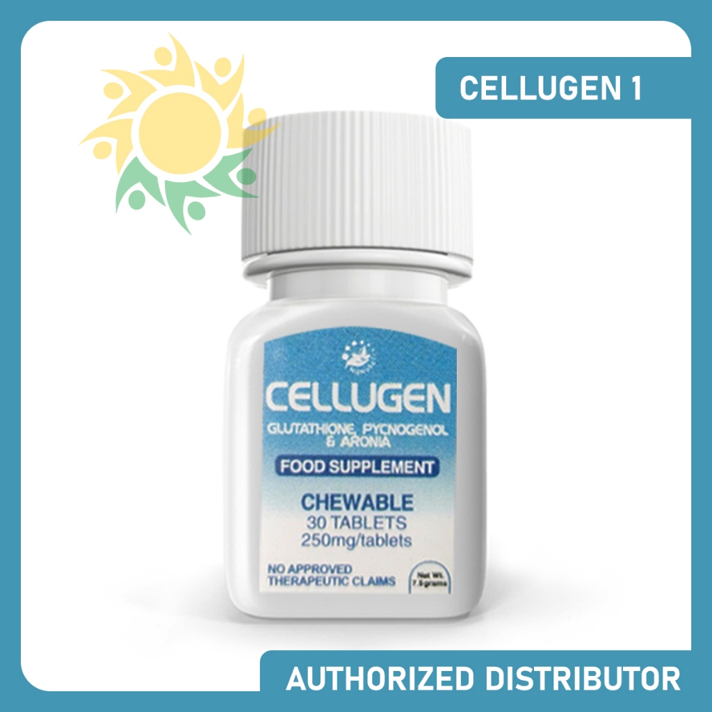 CELLUGEN 1 Glutathione  Pycnogenol and Maqui Berries (Chewable Tablets) |  Shopee Philippines