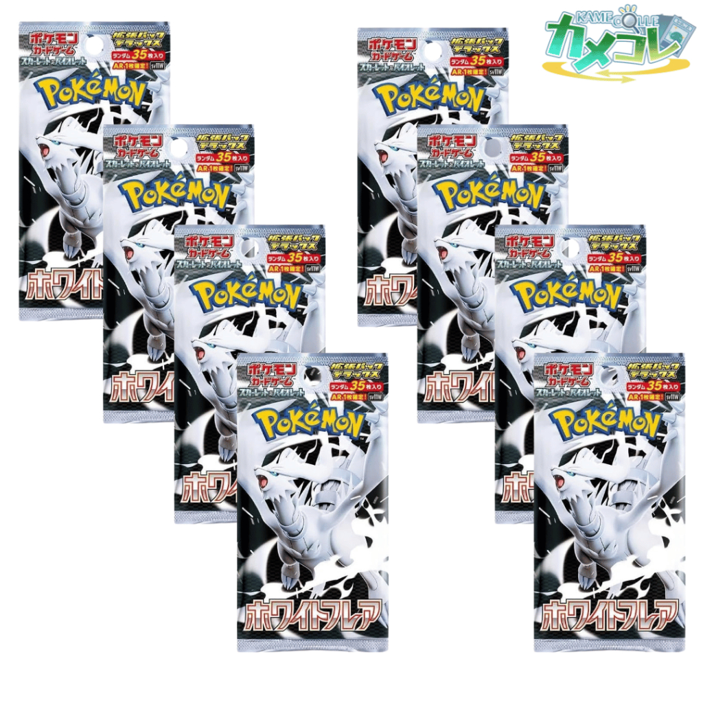 3 PACKS at 650~Pokmon card White Flare sv11W Booster Pack New Sealed  Japanese | Shopee Philippines