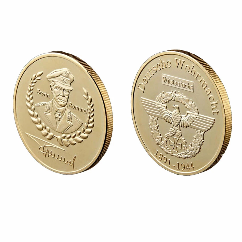 Erwin Rommel WW2 German Commemorative Coin | Shopee Philippines