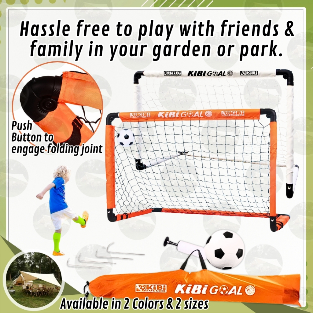 Outdoor Soccer Folding Goal Gate Set Sports Football Training for ...
