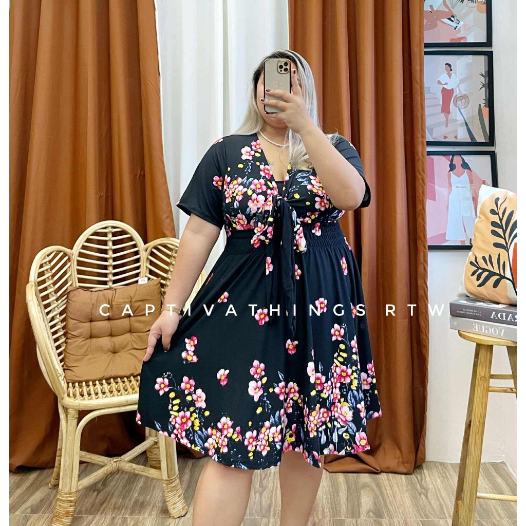 andmary Grenda ribbon long dress