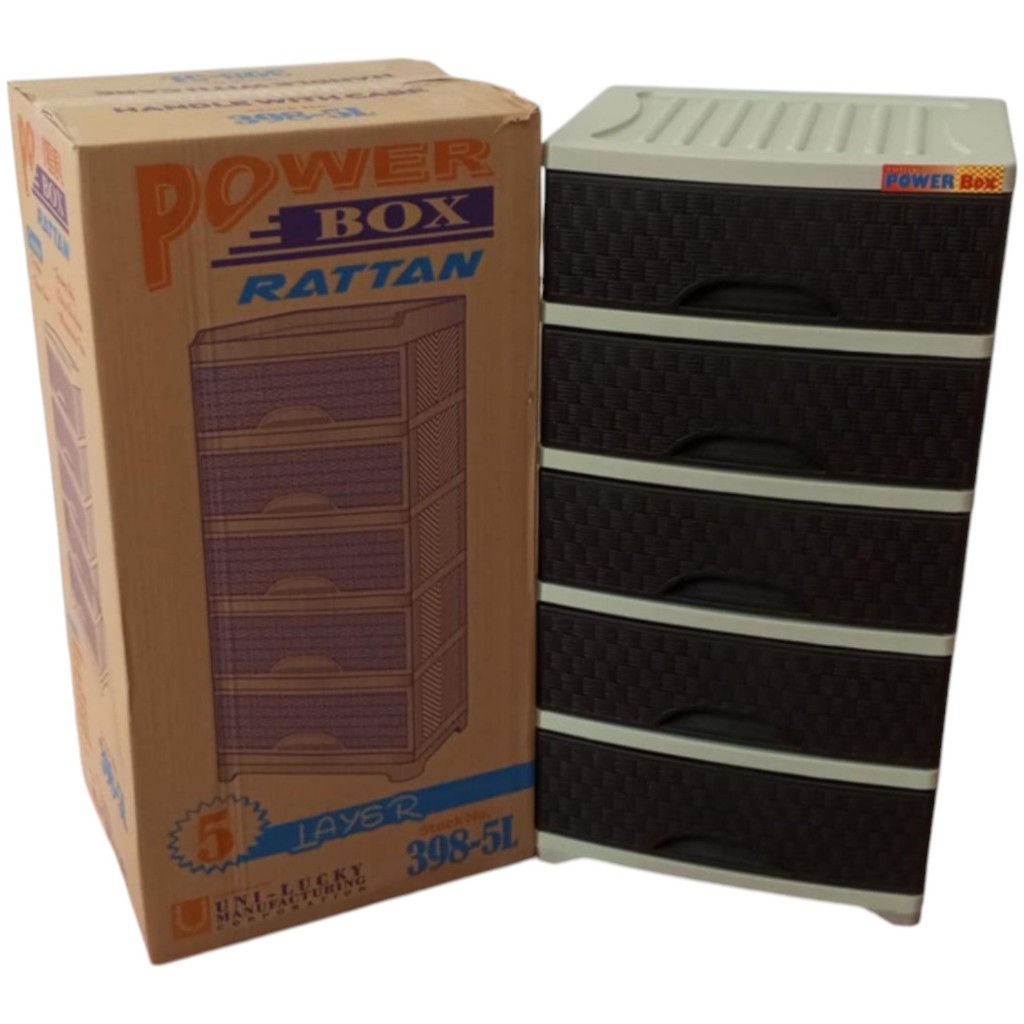 RATTAN DRAWER [5 LAYER & 6 LAYER] UNI-LUCKY POWER BOX RATTAN DRAWER ...