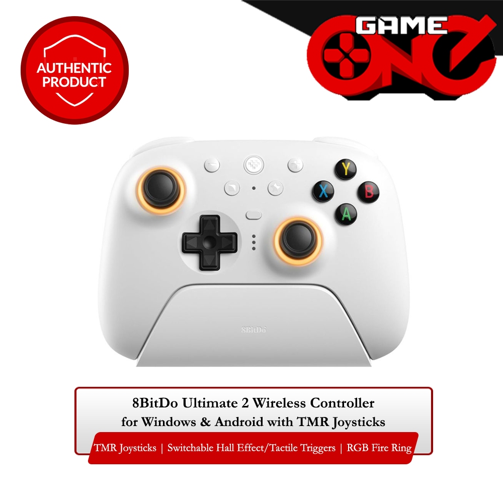 8BitDo Ultimate 2 Wireless Controller for Windows & Android with TMR ...