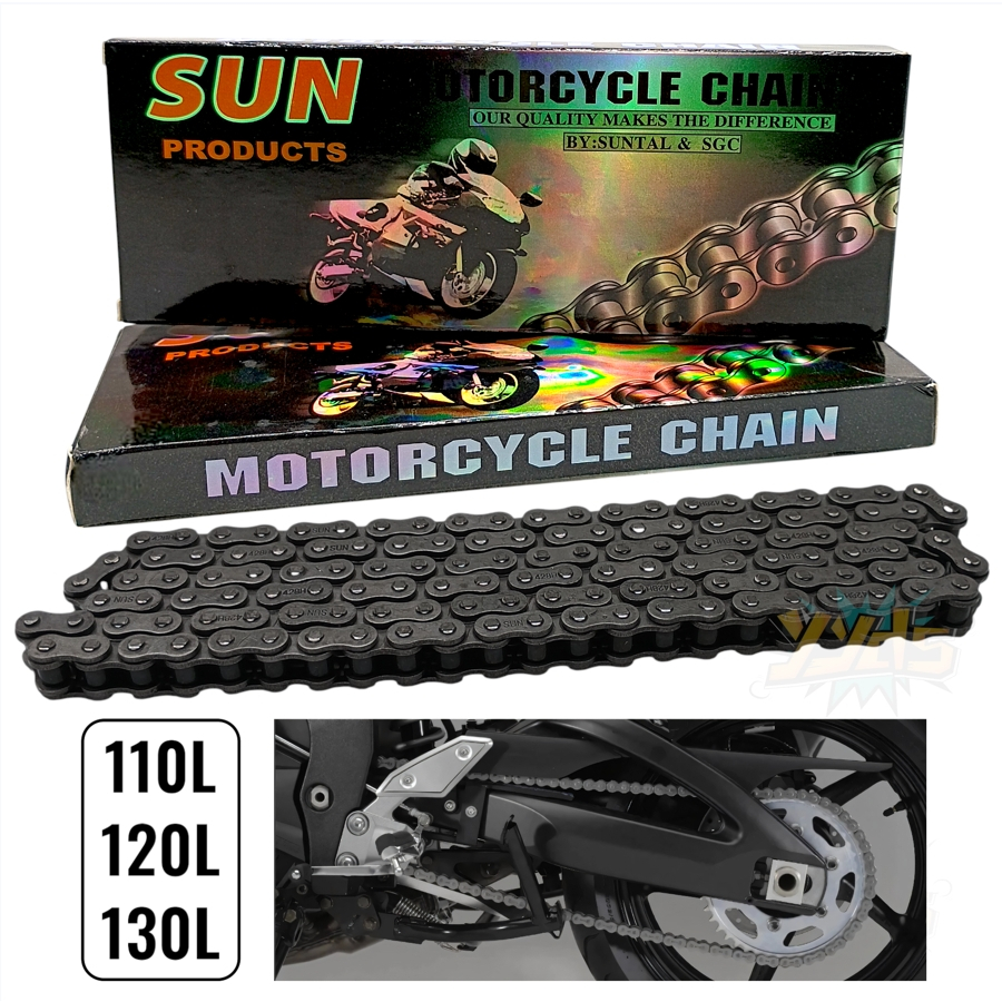 SUN ROLLER CHAIN HEAVY DUTY 428H X 110L/ 428H X 130L/ 428H X 120L ...
