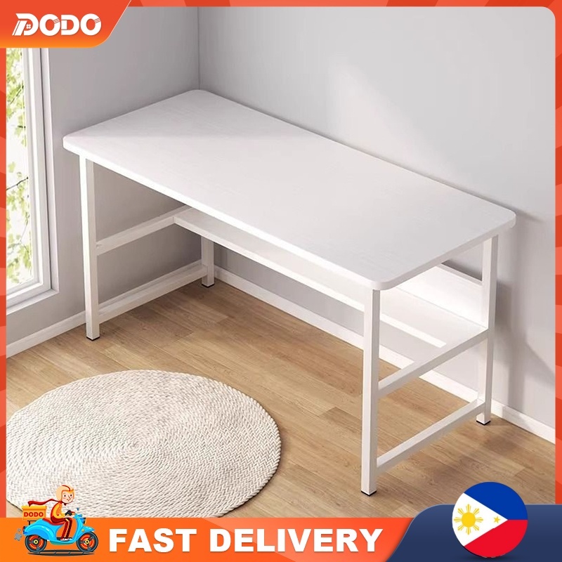 DODO L120cm Office Table with Drawer Home Study Writing Table Computer ...