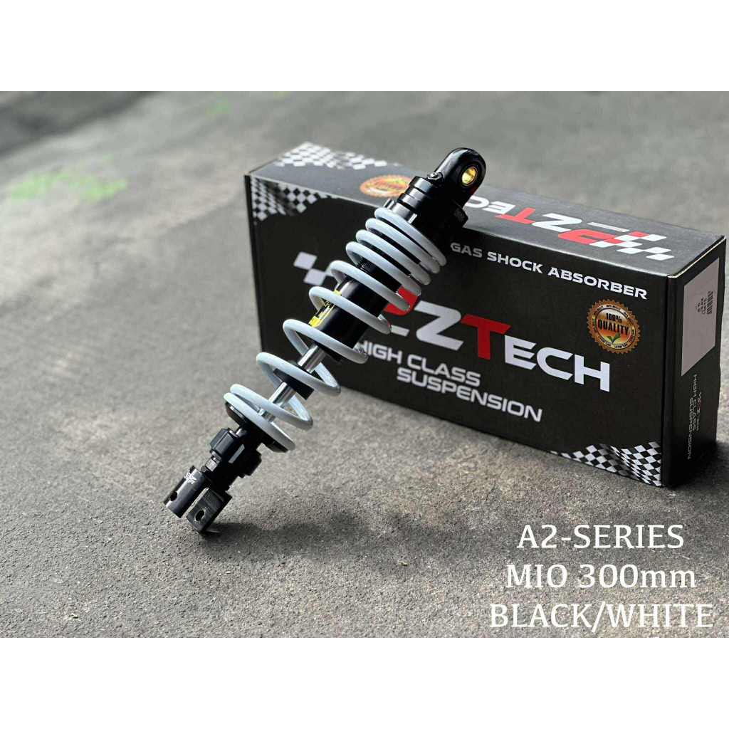 REAR SHOCK 300MM FOR MIO CLICK BEAT SCOOPY FULLY ADJUSTABLE PZTECH ...