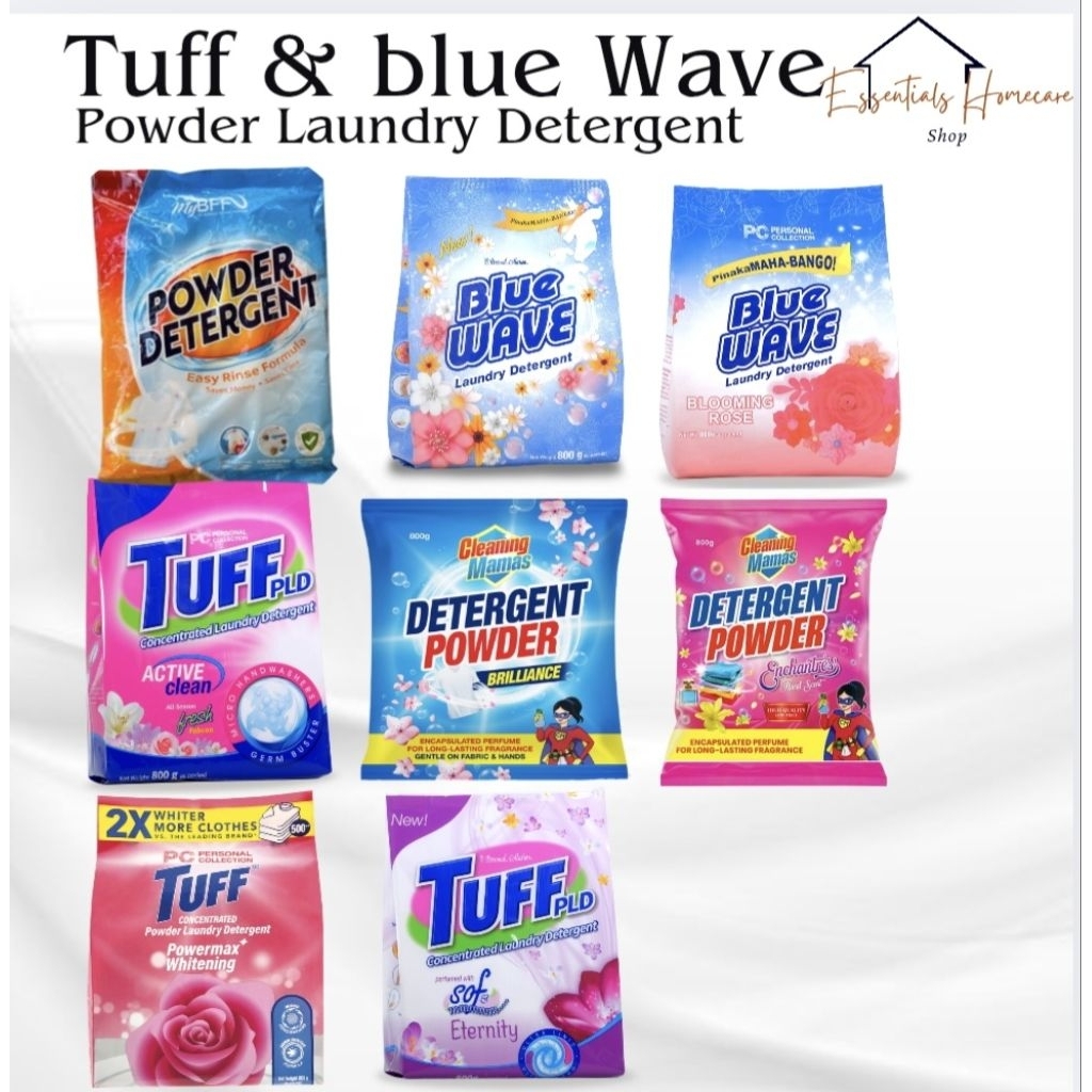 TUFF & BLUEWAVE POWDER LAUNDRY DETERGENT SALE | Shopee Philippines