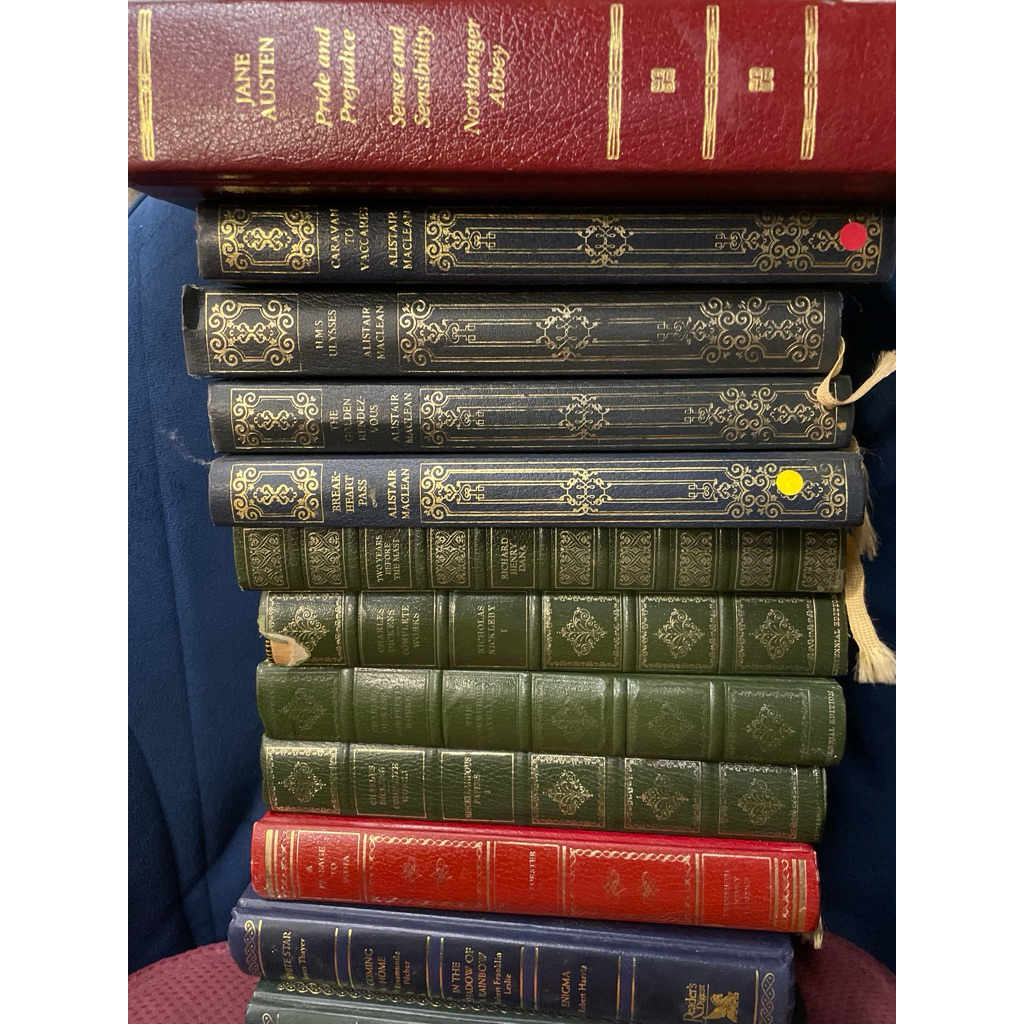 Classics Leather Bound Books Jane Austen, Charles Dickens, and more
