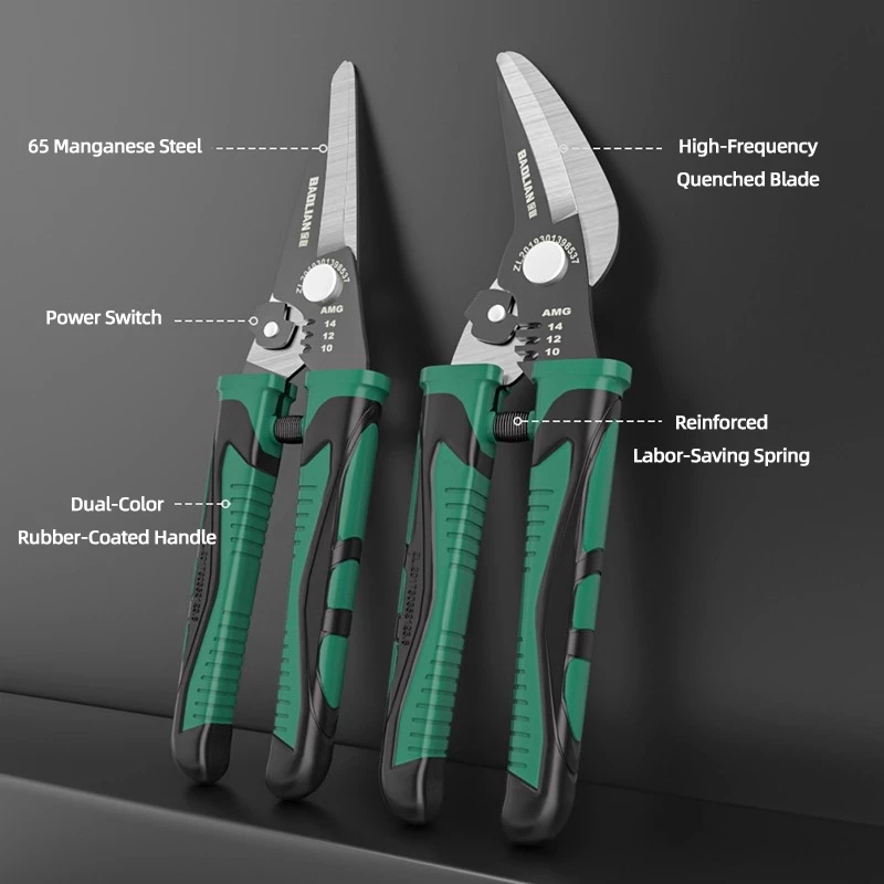Multifunctional Aviation Scissors – Metal Sheet, Iron, Steel, Wire ...