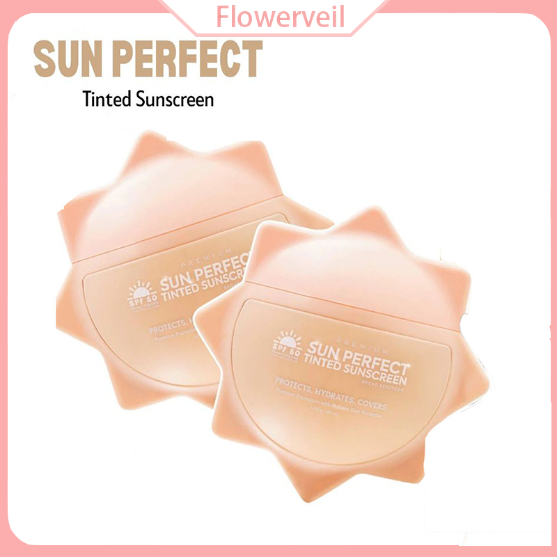 Tinted Sun Perfect Sunscreen SPF50 PA++++ Natural Skin Cover Hydrating ...