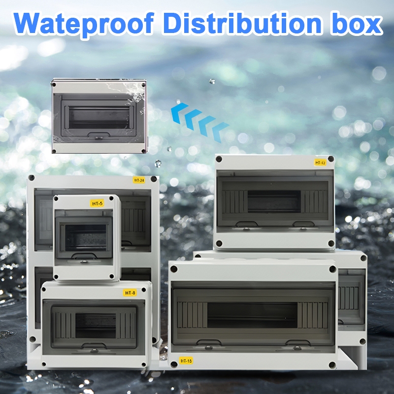 Waterproof Electrical Distribution Box Circuit Breaker MCB Power Plastic Junction Wire Box - View #11