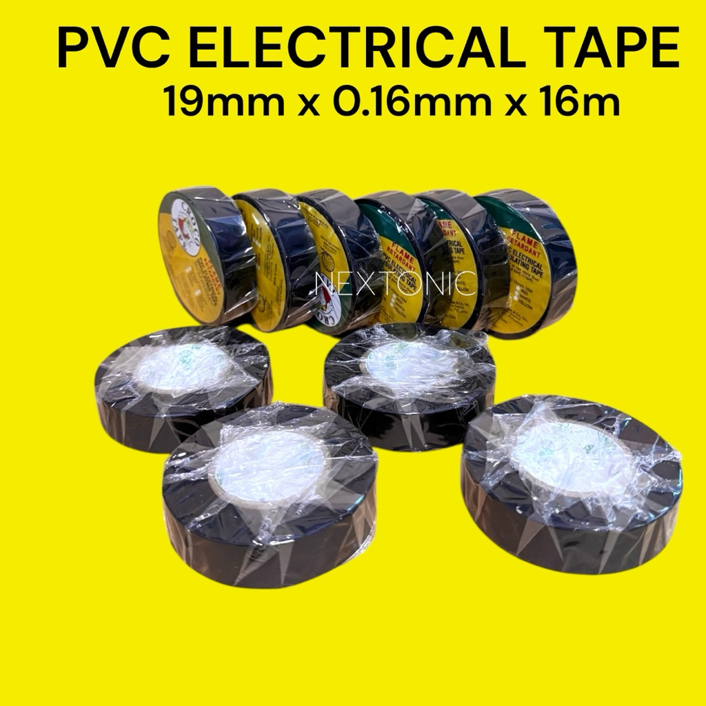 PVC Electrical Tape Black Large Crocodile Brand | Shopee Philippines