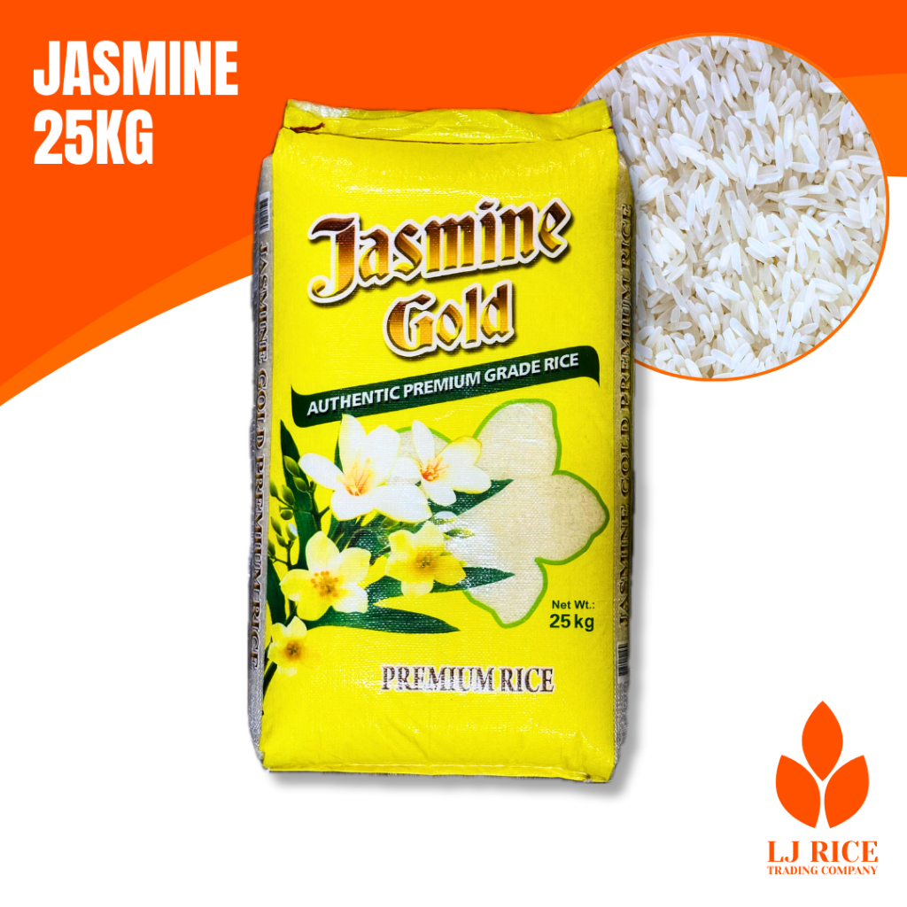 Jasmine Gold, Jasmine Rice Premium Bigas 25kg | Shopee Philippines