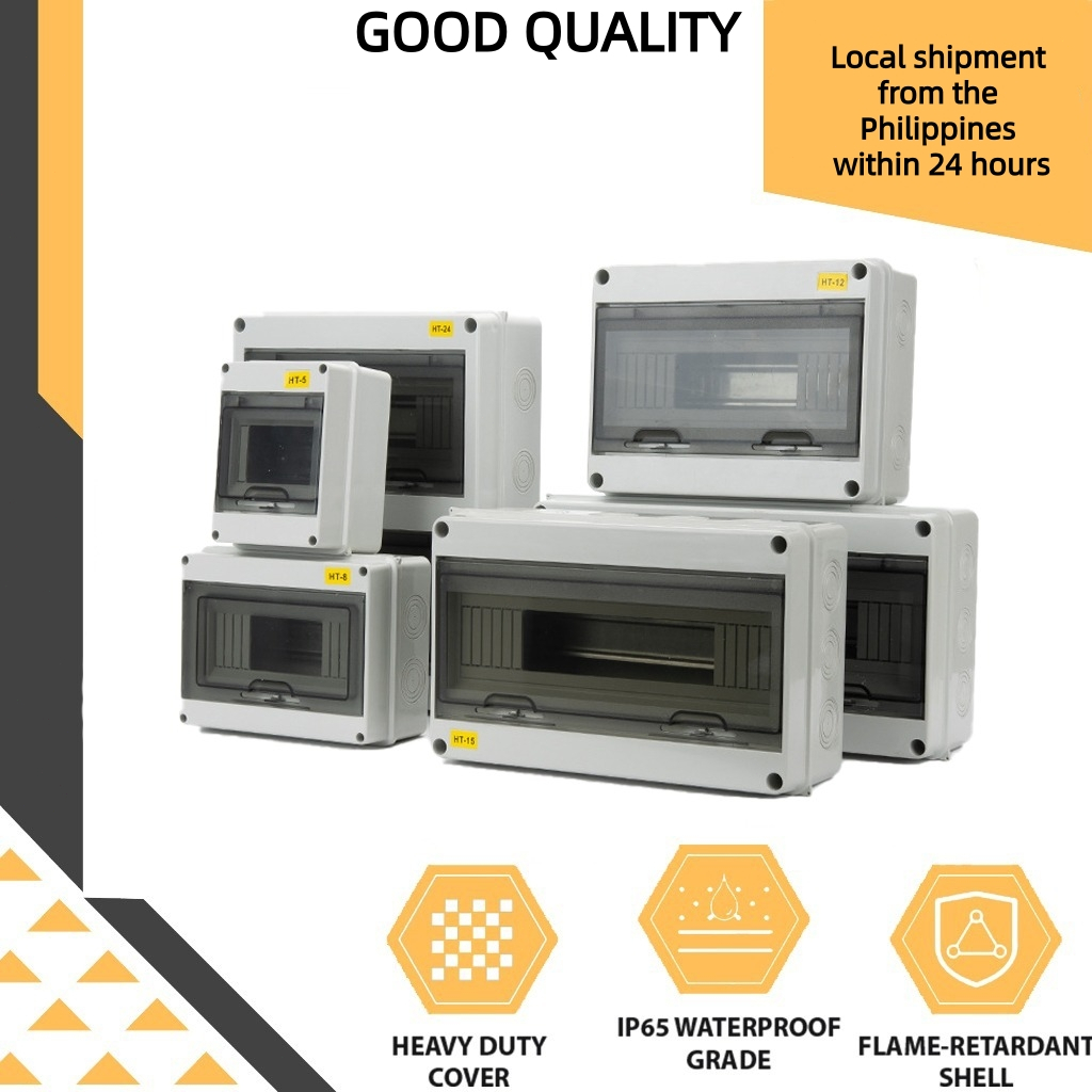 5, 8, 12, 15, 18, 24-Way Distribution Box Waterproof IP66 Electrical ...