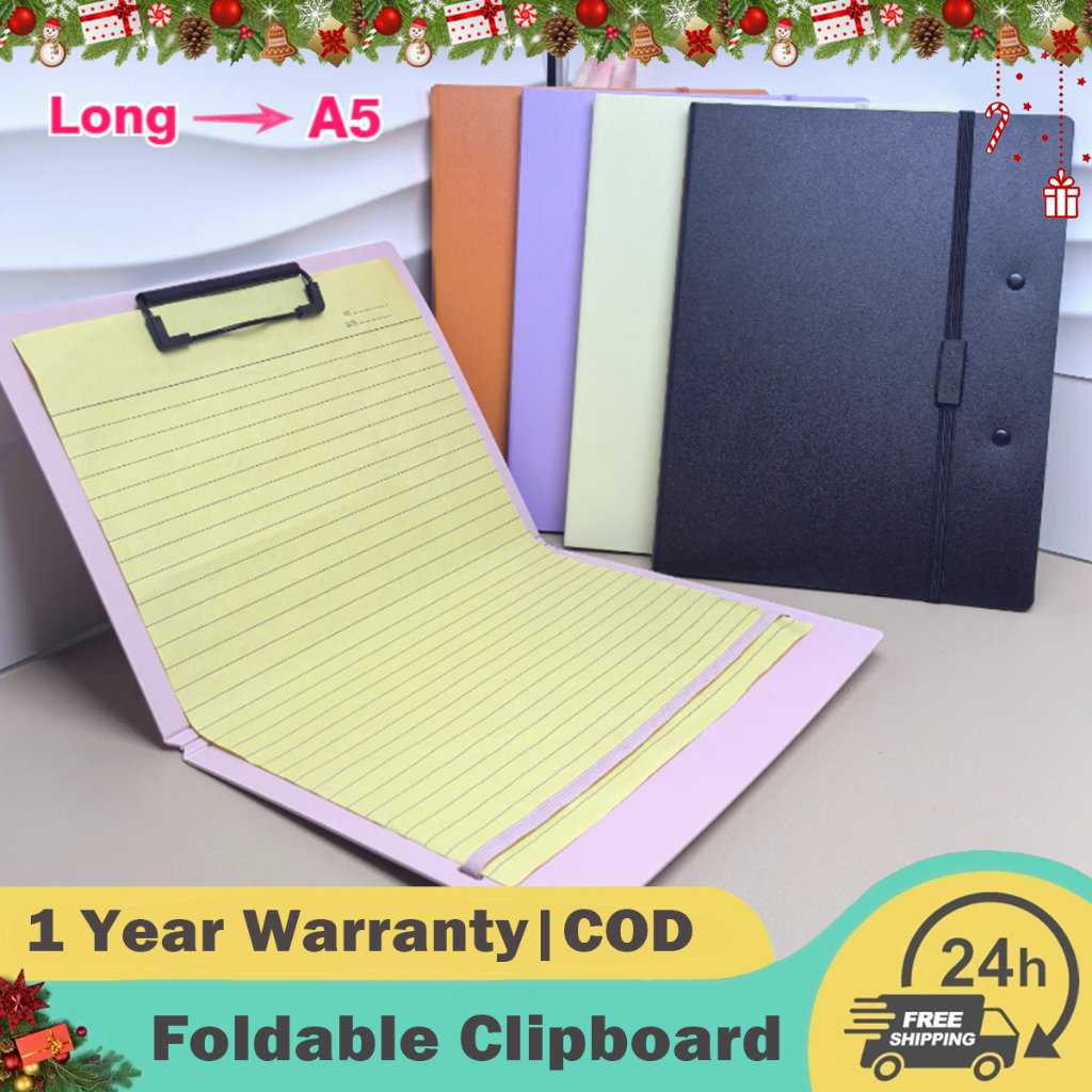 A4 to A5 Foldable Folder Folding Board Portable Clipboard Folder ...
