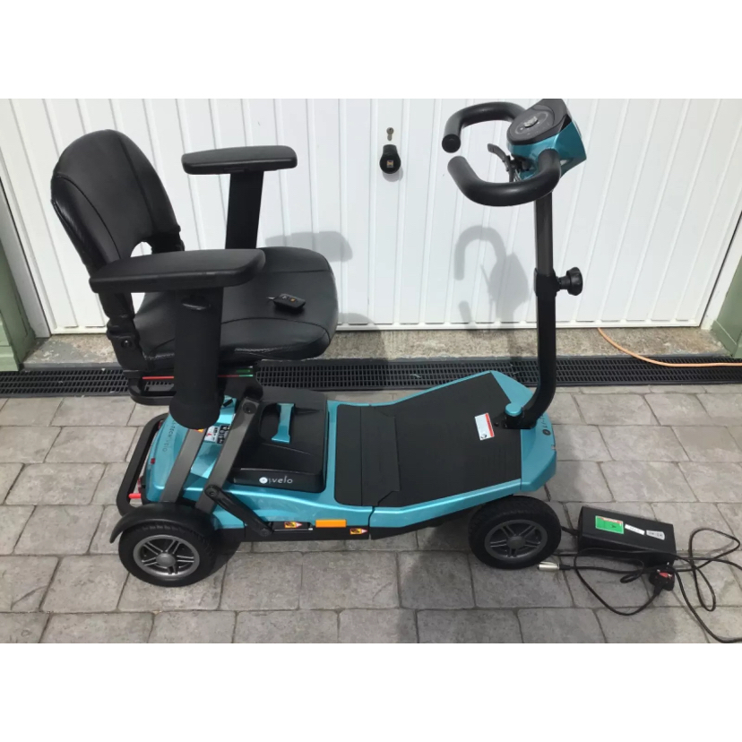 Li-Tech Velo Auto Folding Mobility Scooter, Lithium Removable ...