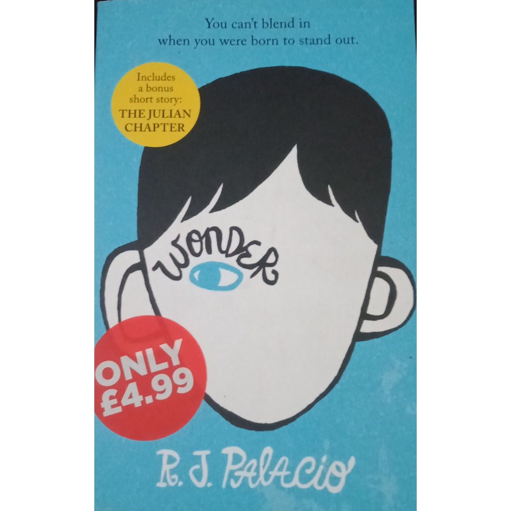 Wonder By R.J Palacio 2S F | Shopee Philippines