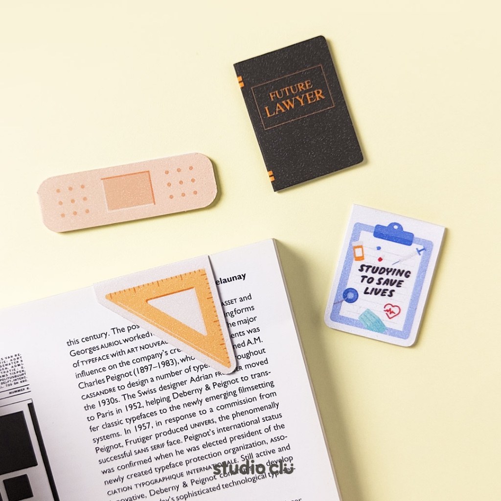 Career Student Magnetic Bookmarks | Lawyer Doctor Engineer Architect ...