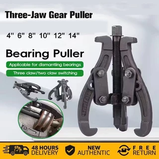 3-Jaw Inner Bearing Puller Gear Extractor Heavy Duty Automotive Machine Tool Kit