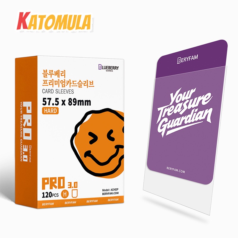 120pcs BERYFAM Sleeves 57.5x89 Kpop Photocard Protector SleeveHard Card  Sleeves Blueberry Series | Shopee Philippines