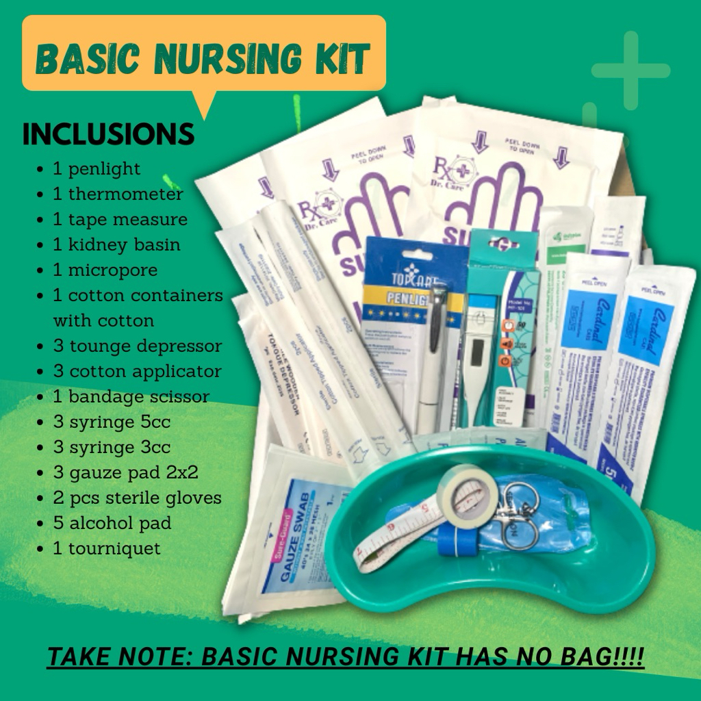 Complete OB Bag Set / CHN Kit set nursing students / Nursing OB bag ...